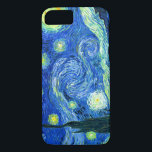 Funda Para iPhone 8/7 PixDezines Van Gogh Starry Night/St Remy<br><div class="desc">El famoso cuadro de Van Gogh, "La noche estrellada". Durante su estancia en el asilo de Saint Remy en los años 80, van Gogh describió las colinas onduladas y los cipreses que veía desde su ventana. Digitalmente mejorado por PixDezines. Copyright © 2008-2016 PixDezines.com™ y PixDezines™ en zazzle.com. Todos Los Derechos...</div>