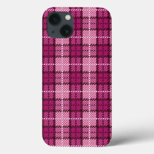 title_seo2 Pixel Plaid_Magenta-Black