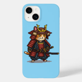 Funda Para iPhone 14 De Case-Mate Pixel Samurai Cat