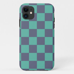 Funda Para iPhone 11 Pizarra azul y verde