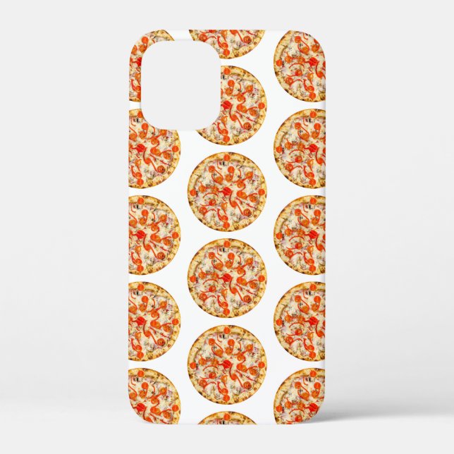 Funda De Case-Mate Para iPhone Pizza (Reverso )