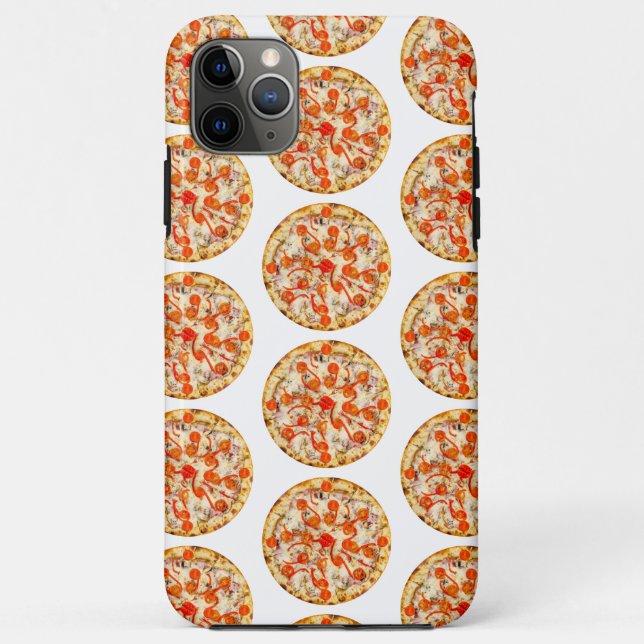 Funda De Case-Mate Para iPhone Pizza (Reverso)