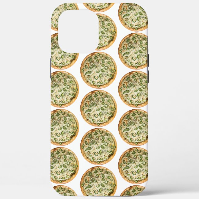 Funda De Case-Mate Para iPhone Pizza (Reverso )