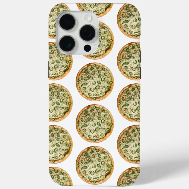 Funda De Case-Mate Para iPhone Pizza (Reverso )