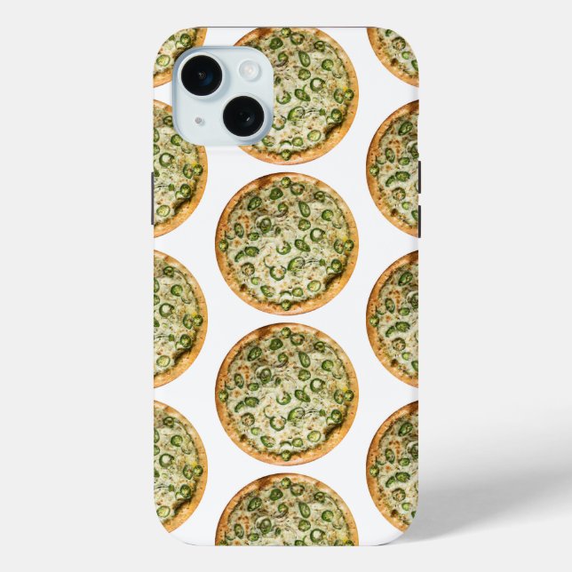 Funda De Case-Mate Para iPhone Pizza (Reverso )