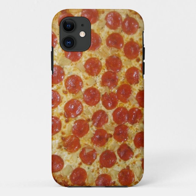 Funda De Case-Mate Para iPhone pizza (Reverso)
