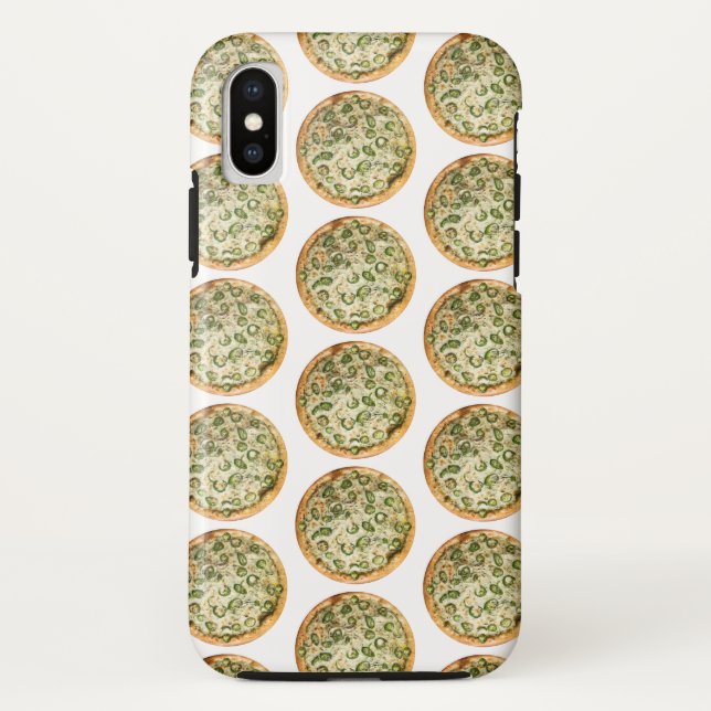 Funda De Case-Mate Para iPhone Pizza (Reverso)