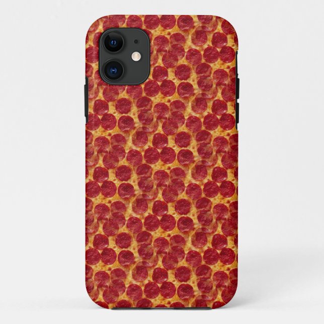 Funda De Case-Mate Para iPhone pizza (Reverso)