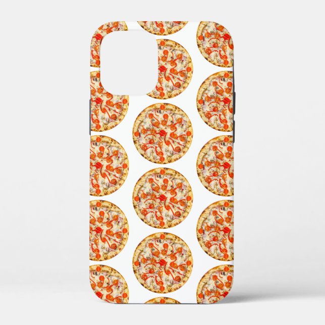 Funda De Case-Mate Para iPhone Pizza (Reverso )