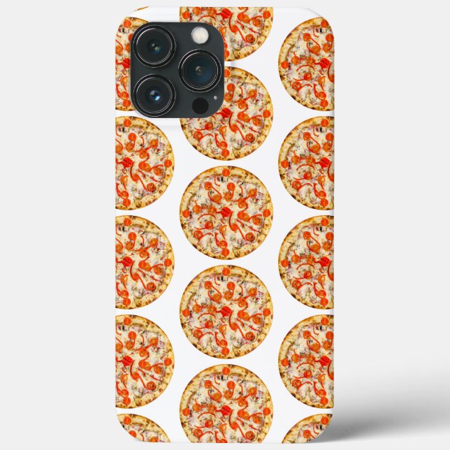 Funda De Case-Mate Para iPhone Pizza (Reverso )