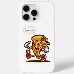 Funda Para iPhone 15 Pro Max pizza, aquí voy