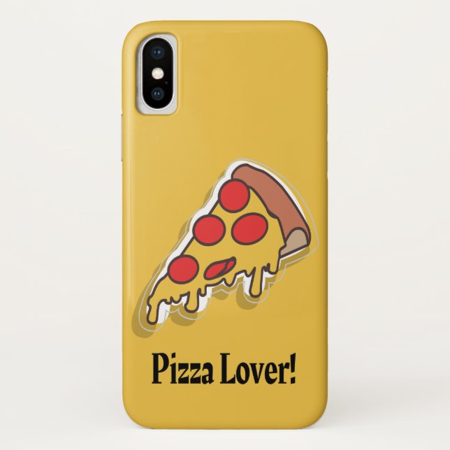 Funda De Case-Mate Para iPhone Pizza Funda-Mate Apenas iPhone X (Reverso)