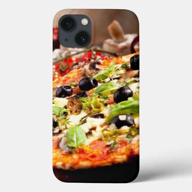 Funda De Case-Mate Para iPhone Pizza italiana fresca (Reverso)