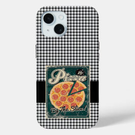 Funda Para iPhone 15 Pizza Retro