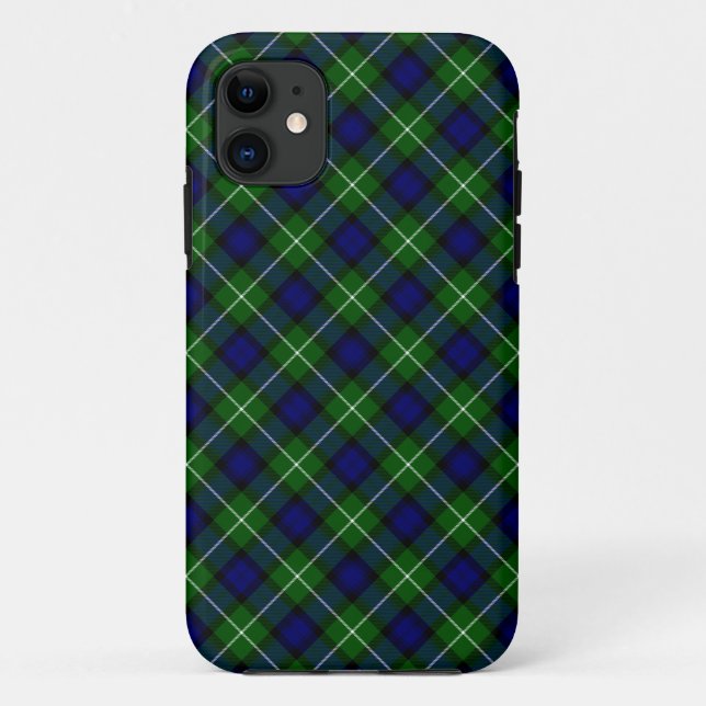 Funda De Case-Mate Para iPhone Placa azul lamont (Reverso)