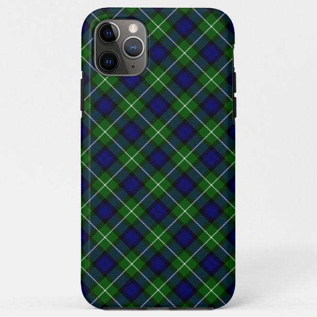 Funda De Case-Mate Para iPhone Placa azul lamont (Reverso)
