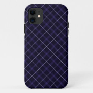 Funda Para iPhone 11 Placa azul / Tartán