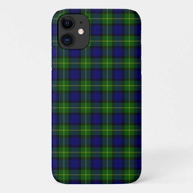 Funda De Case-Mate Para iPhone Placa azul turtán de Gordon (Reverso)