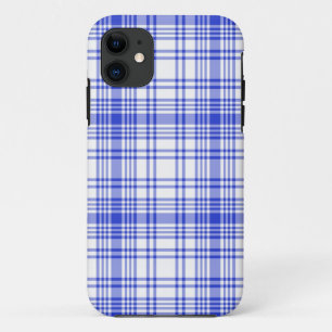 Funda Para iPhone 11 Placa blanca azul 2