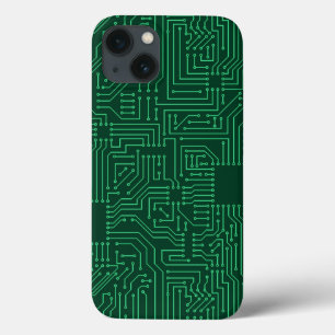 Funda Para iPhone 13 Placa de circuito del ordenador