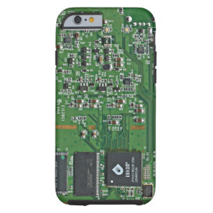 Funda Resistente Para iPhone 6 Placa de circuito divertida