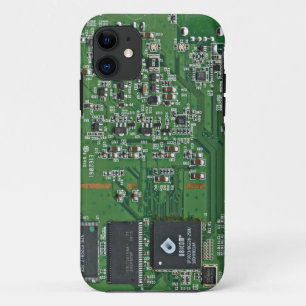 Funda Para iPhone 11 Placa de circuito divertida