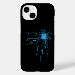 Funda Para iPhone 14 De Case-Mate Placa de circuito divertida computadora electrónic
