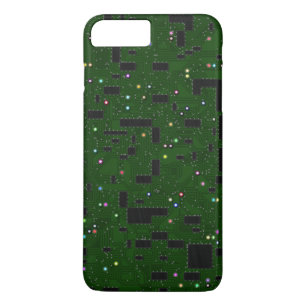 Funda Para iPhone 8 Plus/7 Plus Placa de circuito verde