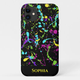 Funda Para iPhone 11 Placa de pintura colorida-
