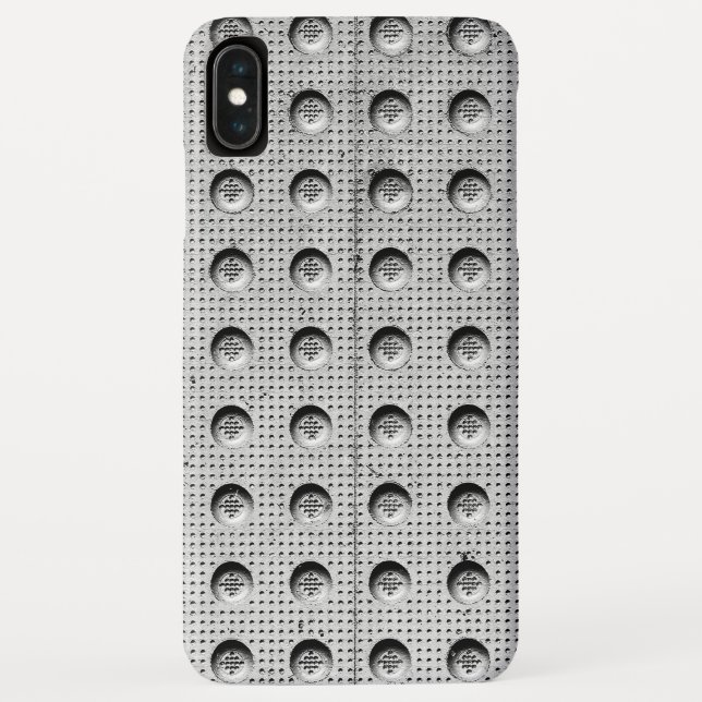 Funda De Case-Mate Para iPhone Placa metalizado de carretera (Reverso)