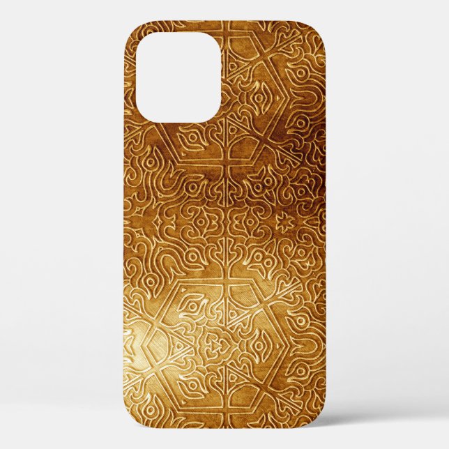 Funda De Case-Mate Para iPhone Placa Metalizado Ornate Classic (Reverso )