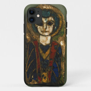 Funda Para iPhone 11 Placa redondeada, representando Cristo o a un