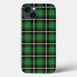 Funda Para iPhone 13 Placa verde, blanca y de latón para celebración