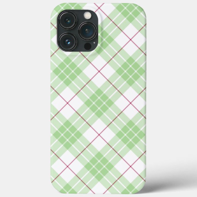 Funda De Case-Mate Para iPhone Placa verde primavera (Reverso )