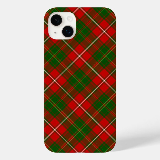 Funda De Case-Mate Para iPhone Placa verde tártara de heno (Reverso )