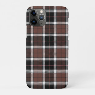 Funda Para iPhone 11 Pro Plaid marrón