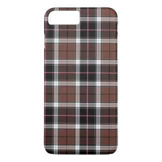 Funda Para iPhone 8 Plus/7 Plus Plaid marrón