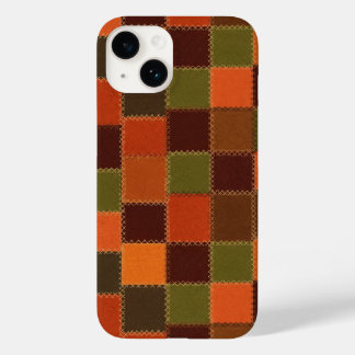 Funda Para iPhone 14 De Case-Mate Plaid-style faux patchwork