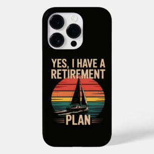 Funda Para iPhone 14 Pro De Case-Mate Plan de jubilación barco de vela
