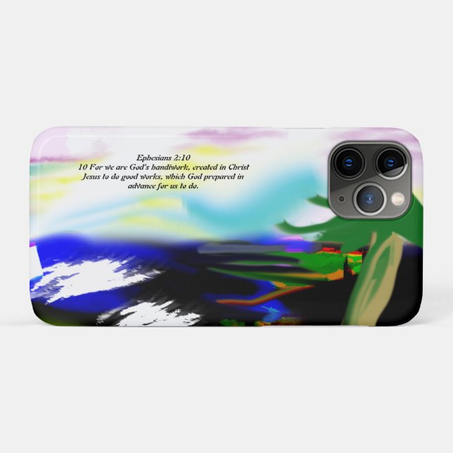 Funda De Case-Mate Para iPhone Plan de luz de Jesús (Reverso (horizontal))