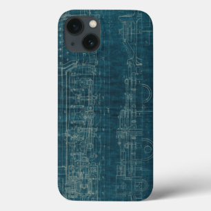 Funda Para iPhone 13 Plan de trenes I