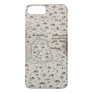Funda Para iPhone 8 Plus/7 Plus Plan de un fuerte viejo en el estado de Kentucky