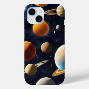 Funda Para iPhone 15 Planes del espacio ultraterrestre 2