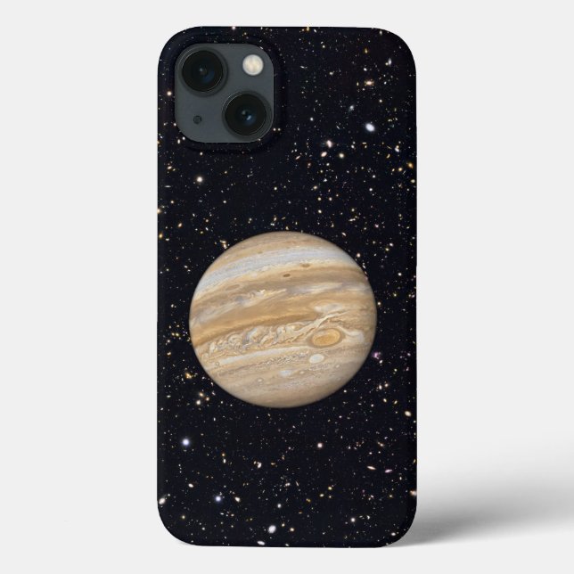 Funda De Case-Mate Para iPhone Planeta Júpiter Cielo Estrellado (Reverso)