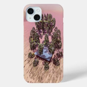 Funda Para iPhone 15 Mini Planeta Mars. Dawn