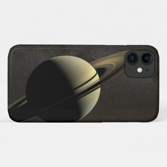 Funda De Case-Mate Para iPhone Planeta Saturno (Reverso (horizontal))