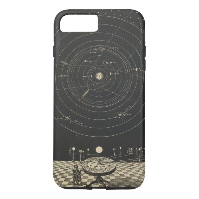 Funda De Case-Mate Para iPhone Planetario, Sistema Solar (Reverso)