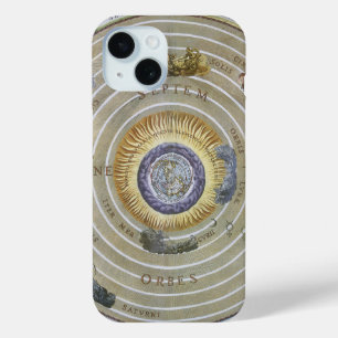 Funda Para iPhone 15 Planisferio ptolemaico antiguo de Andreas Cellariu