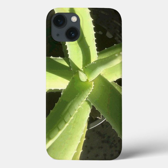 Funda De Case-Mate Para iPhone Planta Aloe (Reverso)