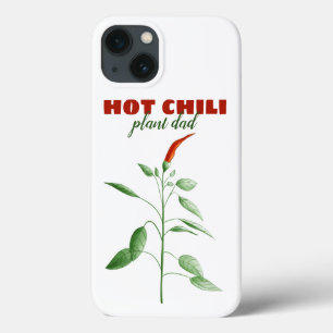 Funda Para iPhone 13 Planta de Chili Caliente papá Spicy Food Lover Gar